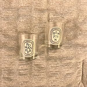Set of diptyque empty candle holders, 35g/1.2oz.